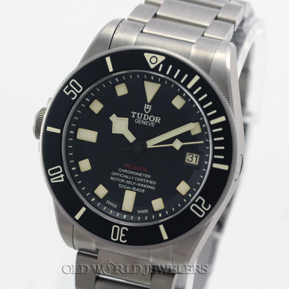 Tudor Pelagos LHD Ref 25610TNL Titanium Black Dial